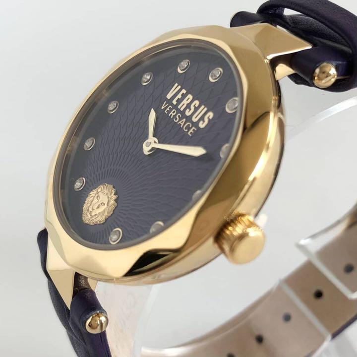 ヴェルサーチ》VERSACE スワロフスキー 新品未使用 腕時計 レディース ...