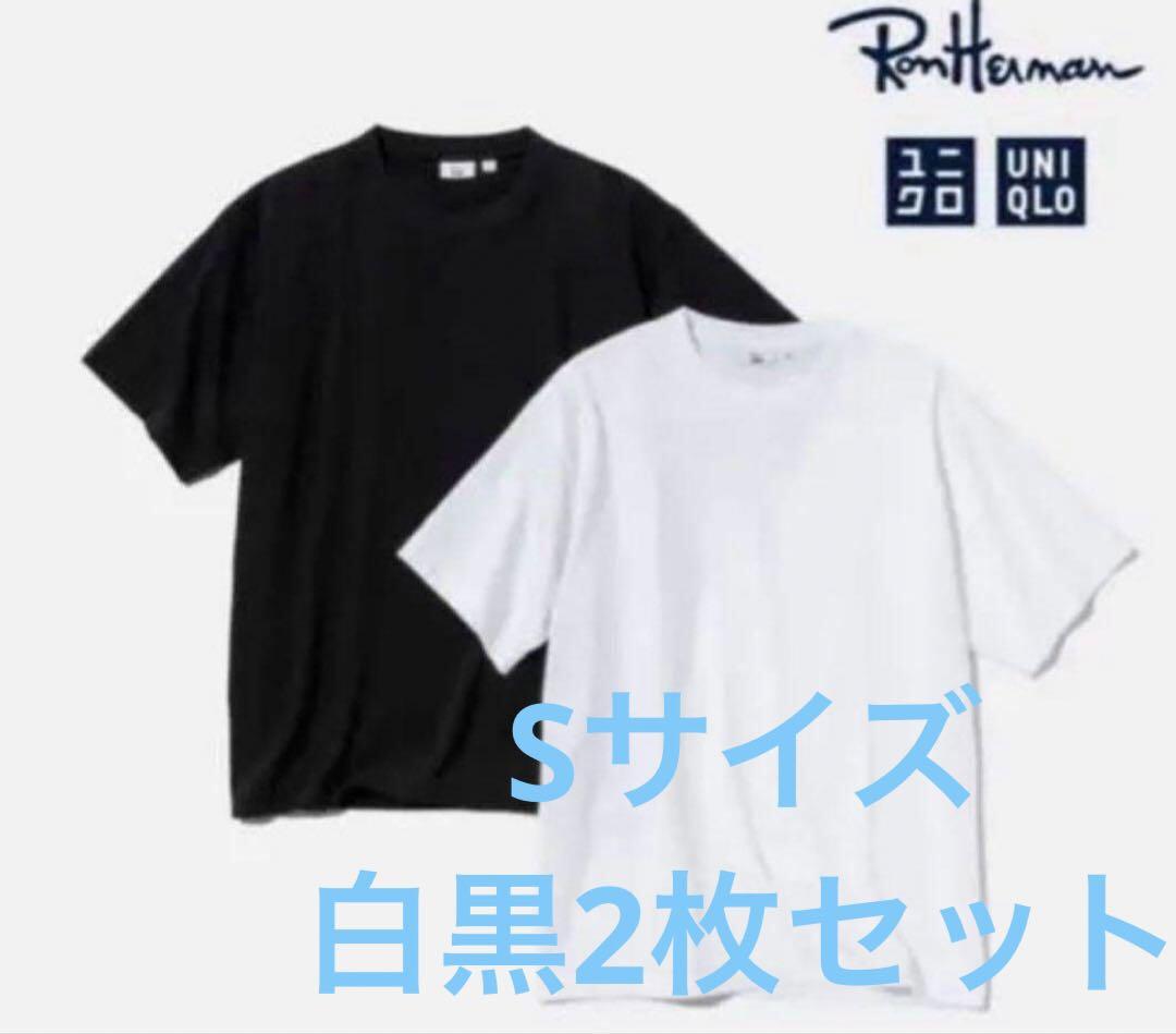 未使用 ユニクロ×ロンハーマンTシャツ Sサイズ 白黒2枚セット 未使用 ユニクロ×ロンハーマンTシャツ Sサイズ 白黒2枚セット
