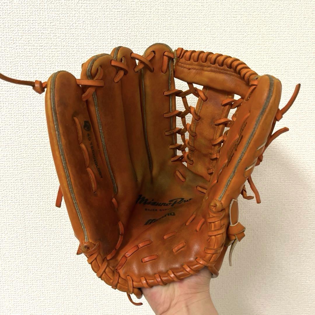 017 ミズノプロ 型良 即戦力 硬式 外野手用グローブ 左投げ