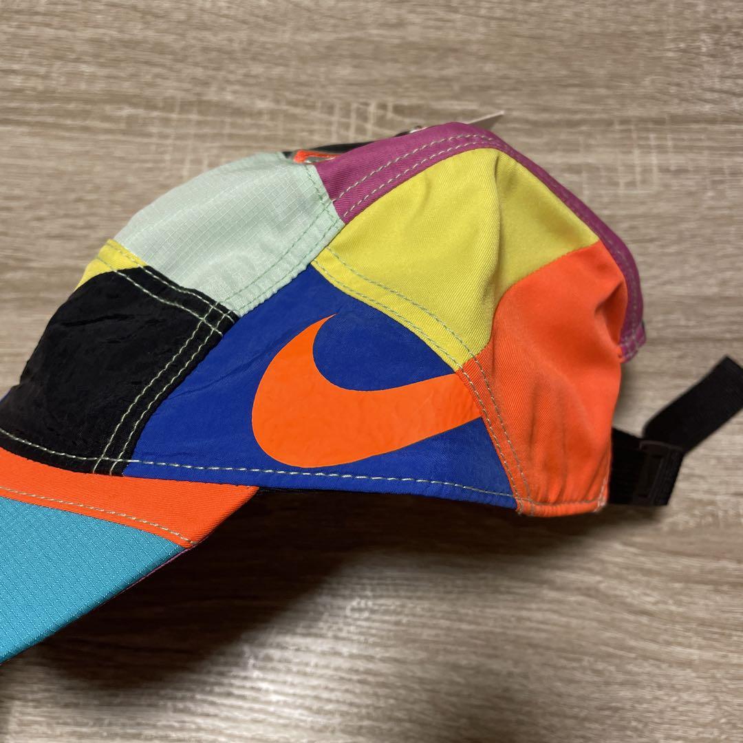 新品]NIKE atmos ナイキ ランニングキャップ クレイジーパターン