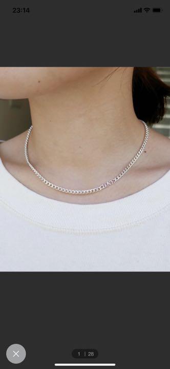 LOVE チェーンネックレス アクセサリー