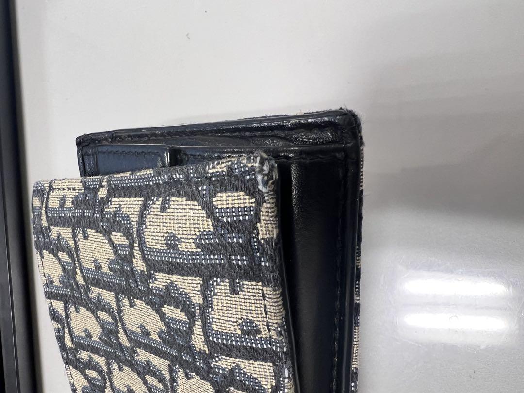 Dior モノグラム 二つ折り財布