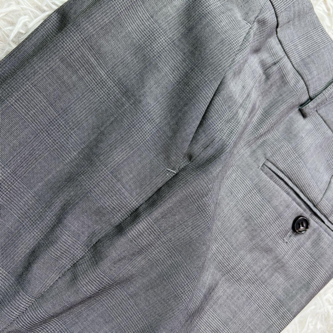 【美品】theory luxe シルク スーツ セットアップ グレンチェック38
