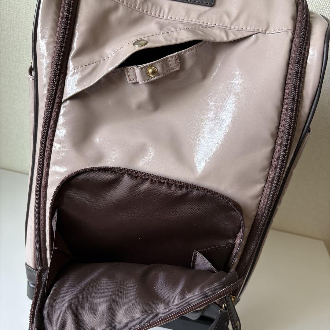 本日限定価格　スワニー　キャリーバッグ　ピンク　M18 ストッパー付　ロック機能