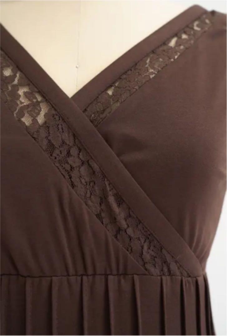 herlipto Lace-Trimmed Jersey Long Dress D5q7h-m86470836058 正規店得価