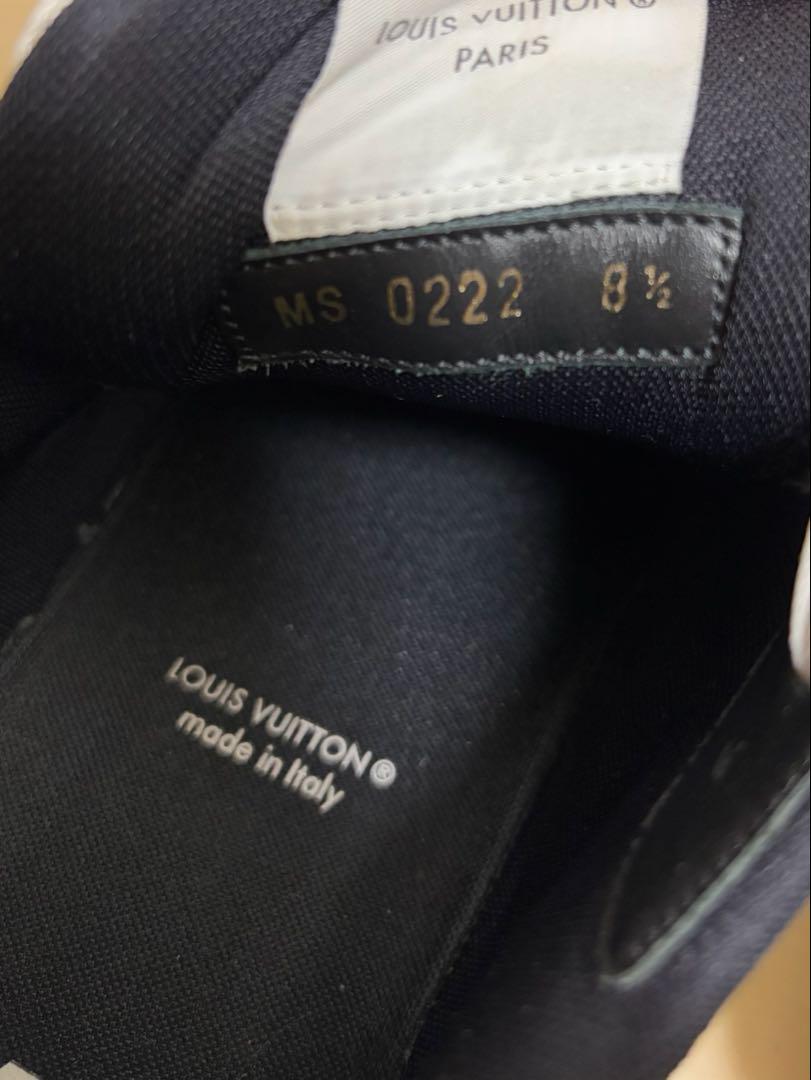 【即日発送】Louis Vuitton スニーカー 27CM (8.5) 白黒