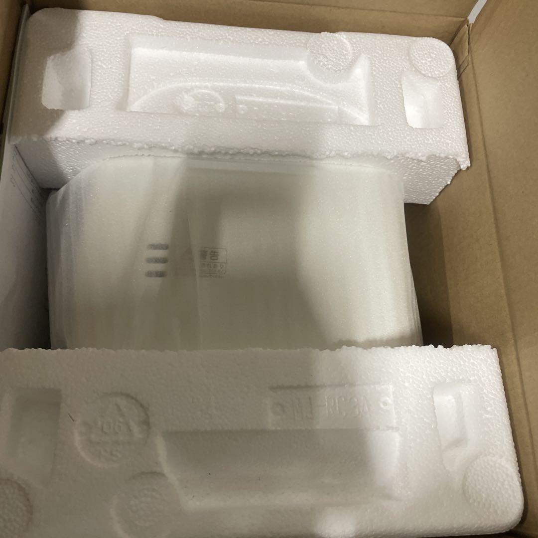Amazon | 無印良品 しゃもじ置き付き炊飯器 3合 白 幅20.8×奥行