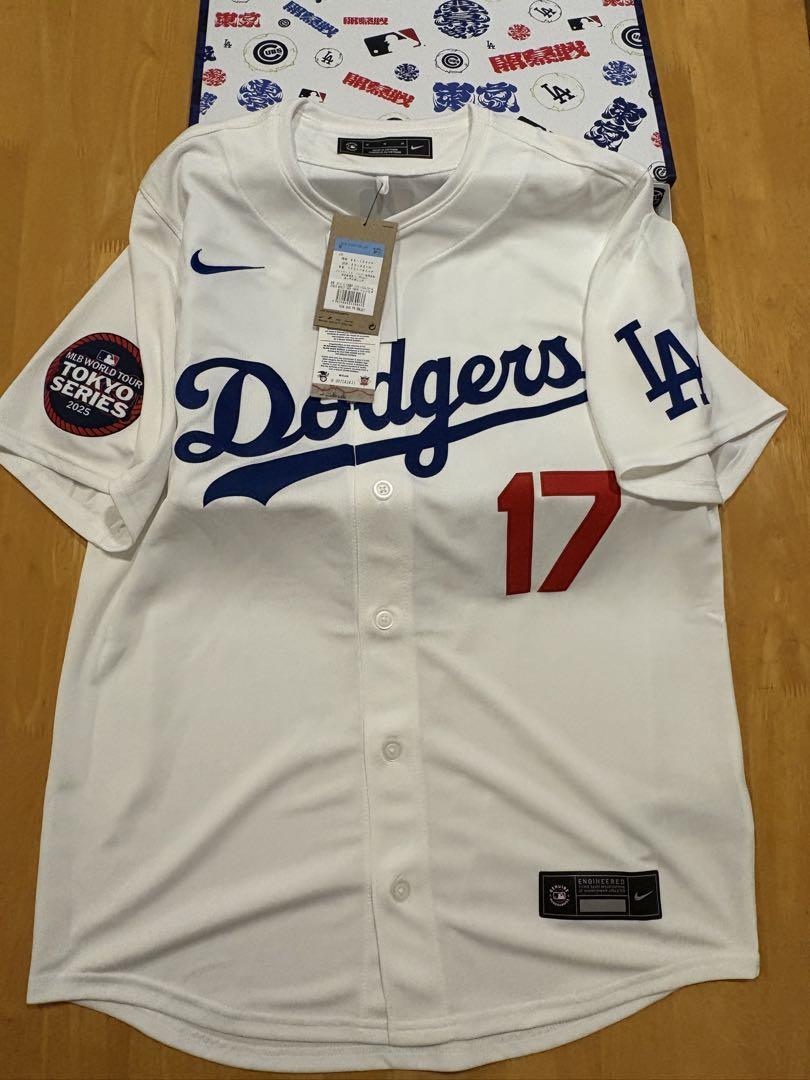 正規品 新品 箱付 ドジャース 大谷 東京シリーズ 袖パッチ付 リミテッド M
