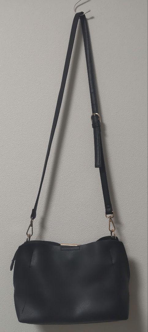 まっちゃん様専用※】ショルダーバッグ 黒 通信販売 61.9%OFF