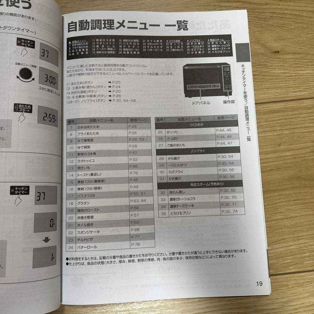 【美品・動作正常確認済】Panasonic高性能オーブン付レンジ(6/18迄出品