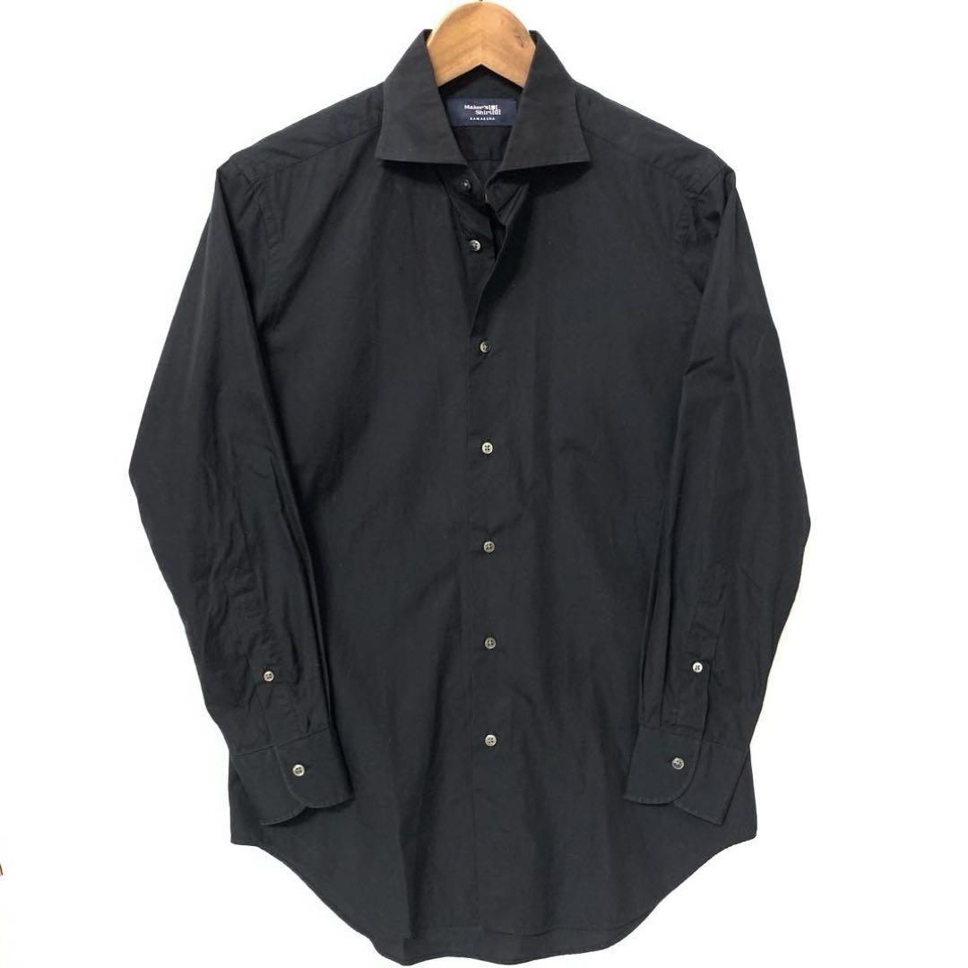 美品 鎌倉シャツ 38-79 ( M )日本製 定価¥9,000程 定番シャツ