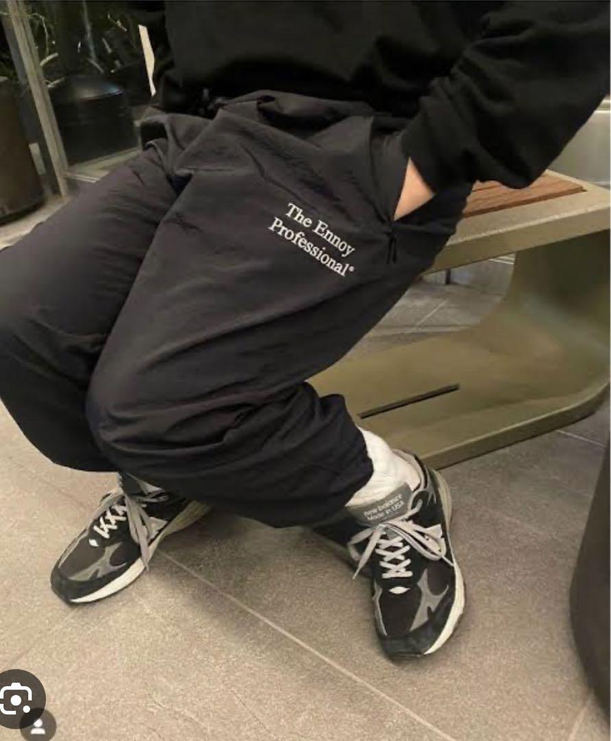 驚きの値段で】 ENNOY 21SS シャカシャカパンツ BLACK XL その他