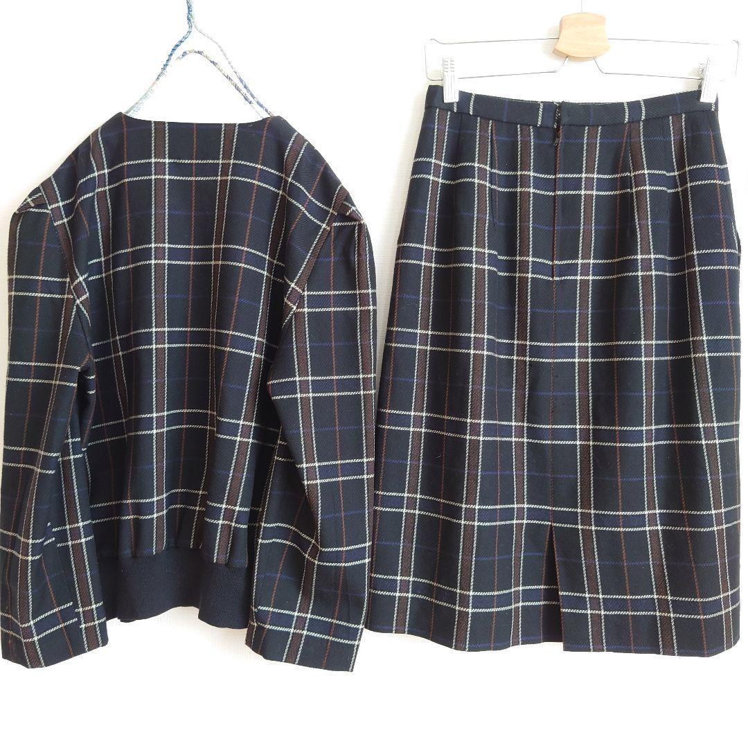 y462 DANA PARIS ダナパリ セットアップ上下スーツ M - メルカリ 購入公式サイト ダナパリ スカートスーツ 上下 PARIS DANA スカートスーツ上下