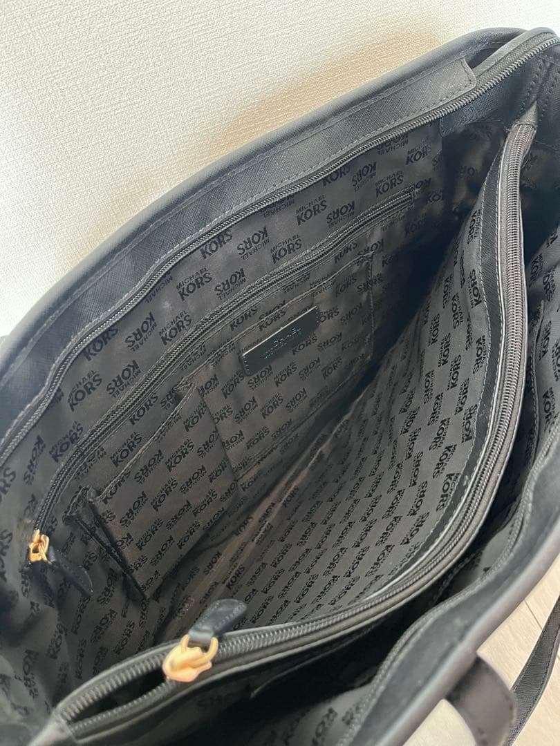 MICHAEL KORS ブラック トートバッグ