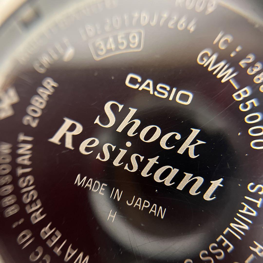 【稼働品】CASIO GMW-B5000-1JF 電波ソーラー 腕時計