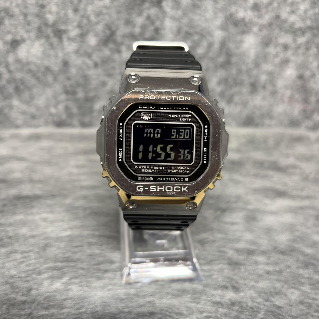 【稼働品】CASIO GMW-B5000-1JF 電波ソーラー 腕時計