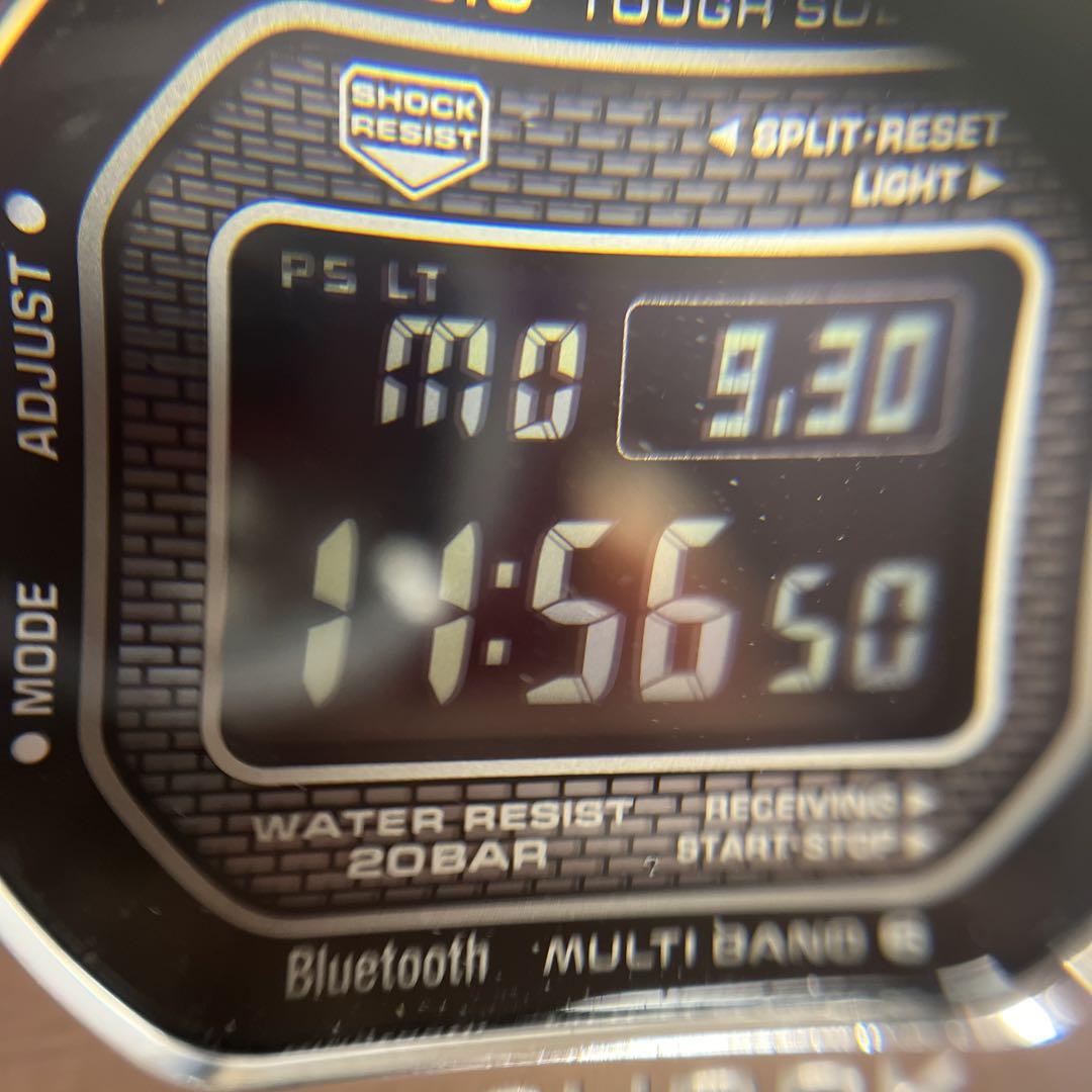 【稼働品】CASIO GMW-B5000-1JF 電波ソーラー 腕時計