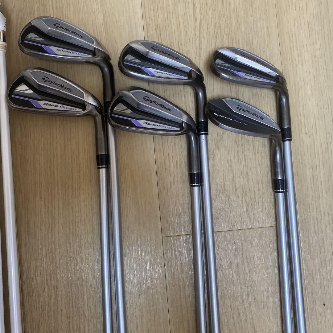 TaylorMade SpeedBlade クラブセット10本ゴルフバッグ