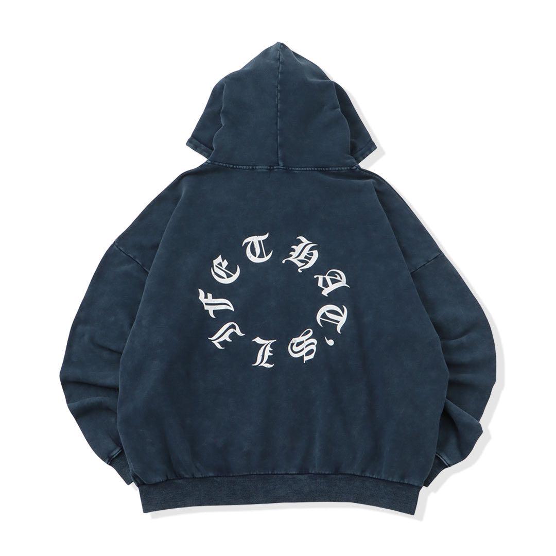 期間限定価格商品 life that's ザッツライフ ジップ ダークブルーM パーカー トップス