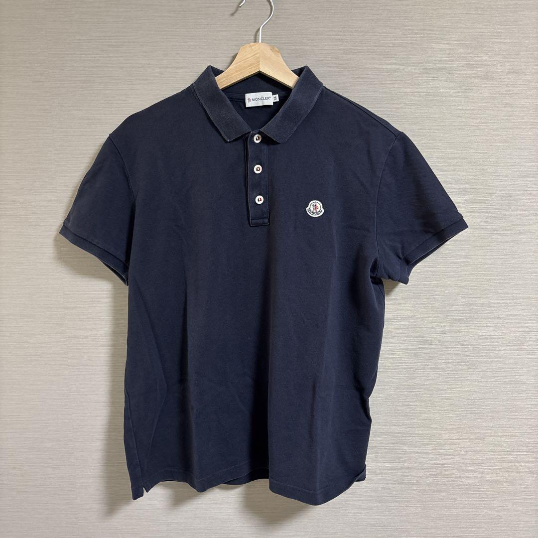 希少 MONCLER モンクレール ドットカラー 半袖 ポロシャツ 水玉 L 楽天市場】モンクレール（カラーホワイト）（ポロシャツ