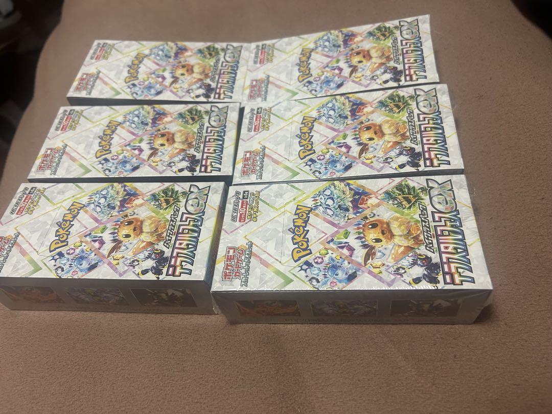 ポケモンカード テラスタルフェスex box シュリンク付x6
