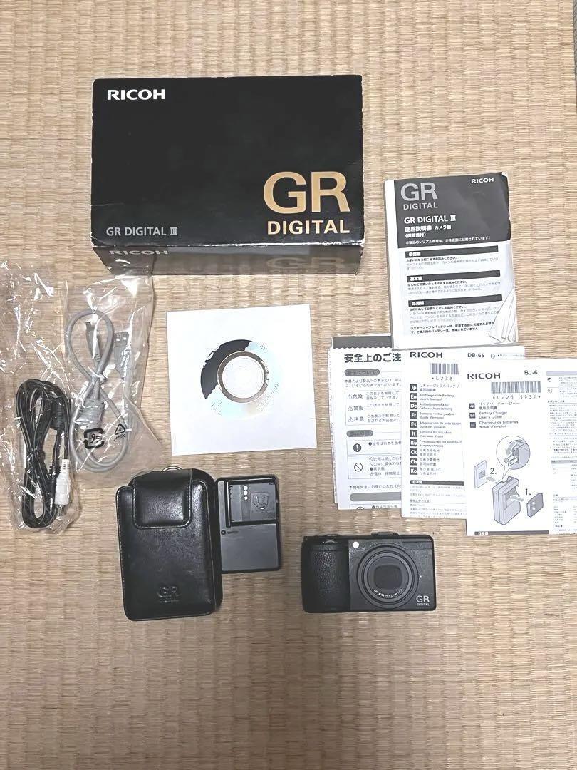 RICOH GR digital Ⅲ  ケース付き