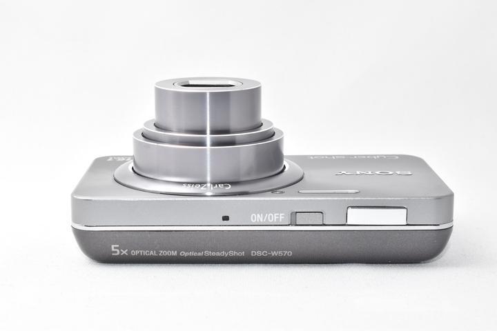 ソニー SONY Cyber-shot DSC-W570 シルバー 元箱付き