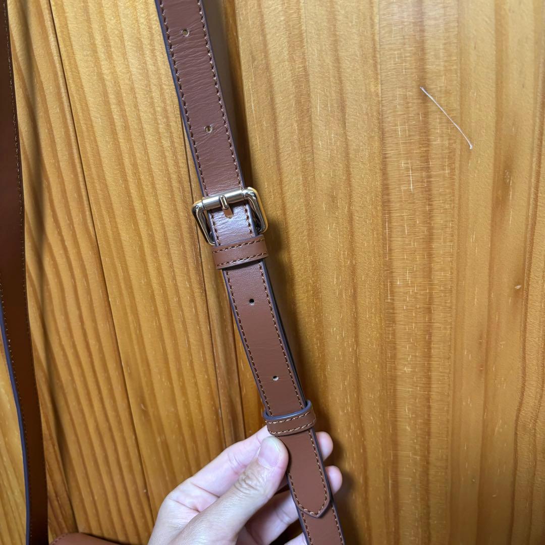 LANVIN en Bleu 牛革　ヴィジュ ショルダーバッグ