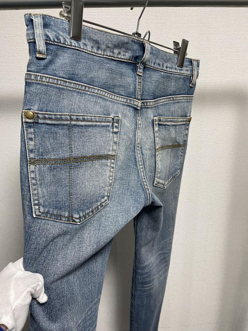 1piu1uguale3 ストレッチデニムパンツ サイズⅢ ジーンズ ダメージ