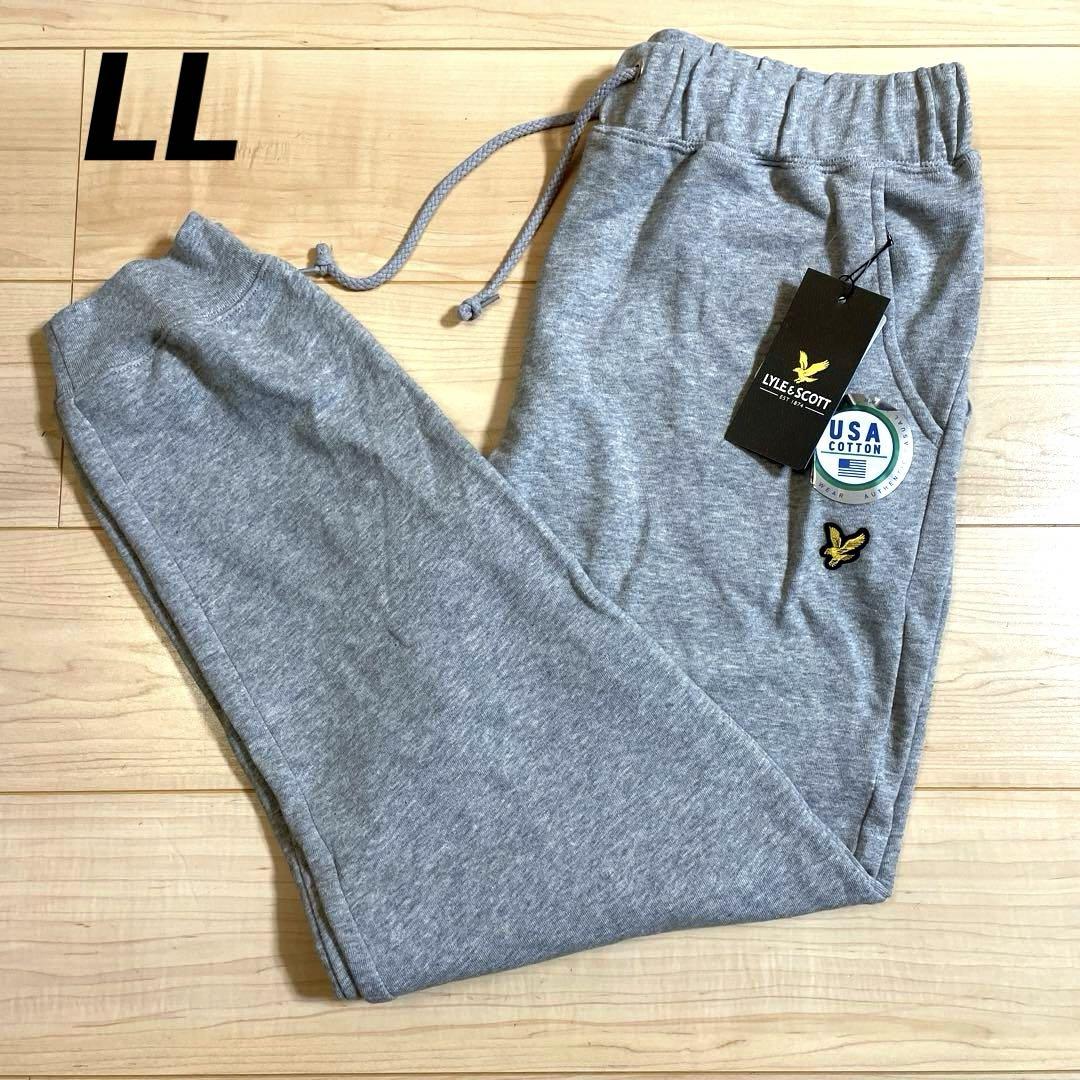 新品　LYLE&SCOTT ライル＆スコット スウェットパンツ　LL グレー