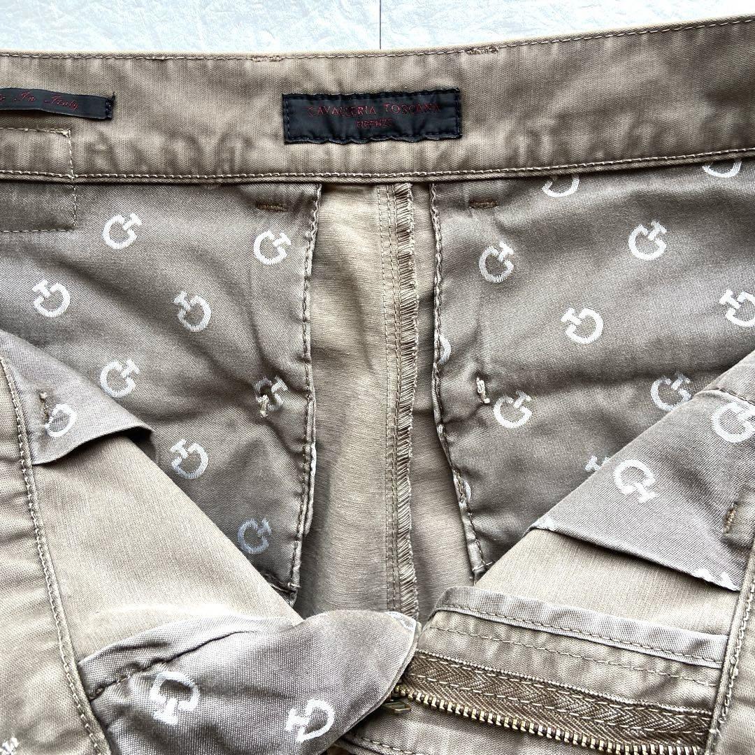 美品　イタリア製　Cavalleria Toscana 製品洗い　カーゴパンツ