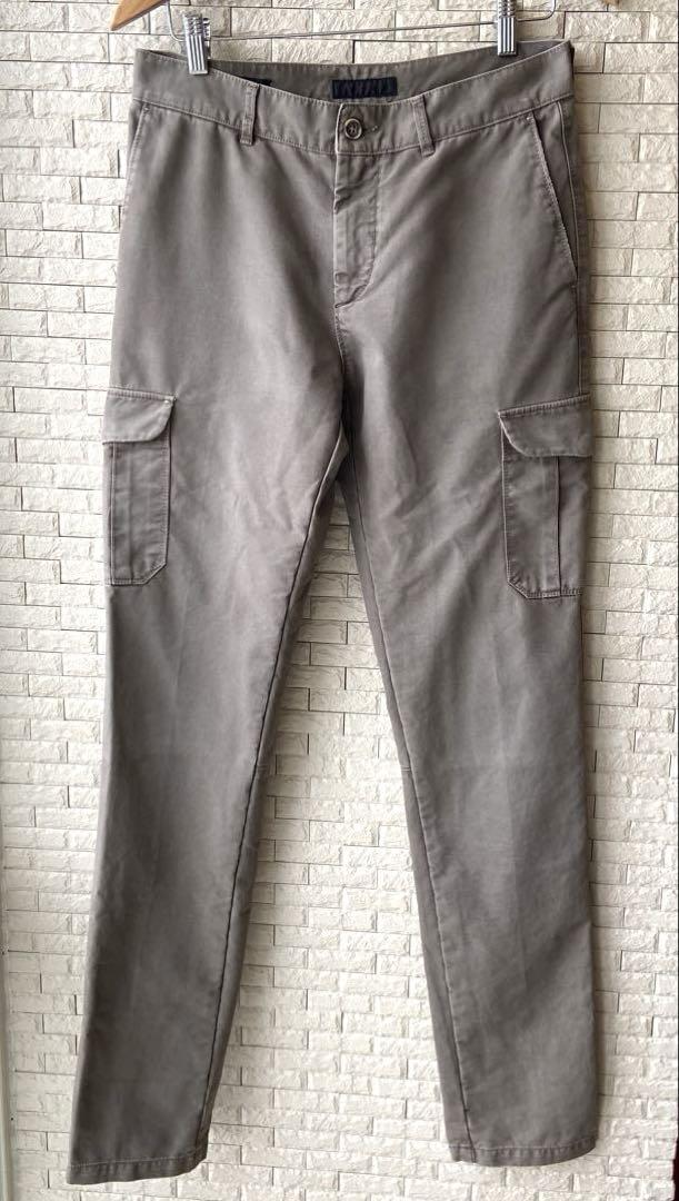 美品　イタリア製　Cavalleria Toscana 製品洗い　カーゴパンツ