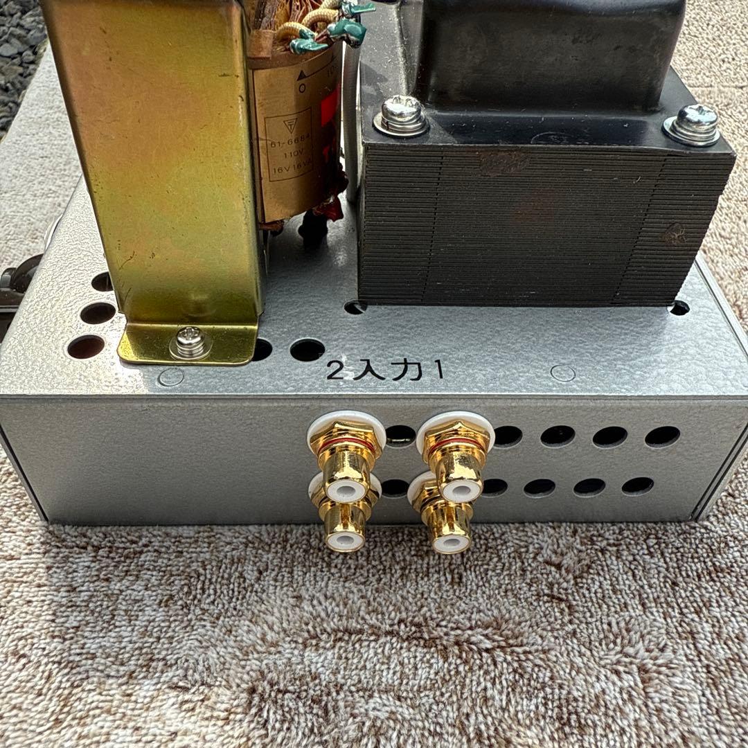 真空管プリ・ラインアンプ WE408A仕様 真空管プリ・ラインアンプ WE408A仕様