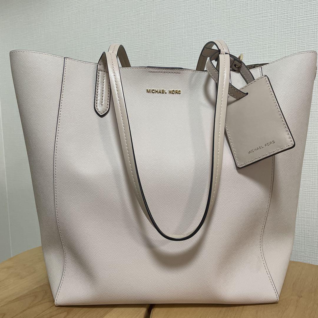 MICHAEL KORS ピンクベージュ ショルダーバッグ