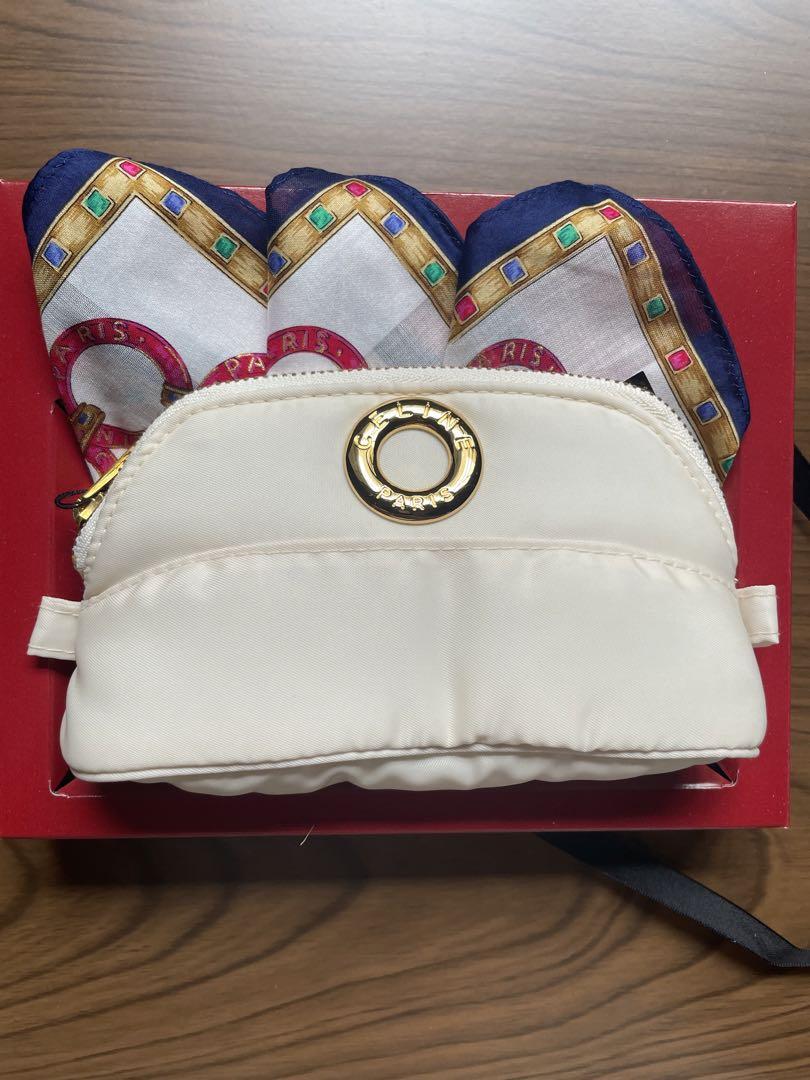 ☆タグ付き未使用☆CELINE セリーヌ ポーチ 化粧ポーチ ナイロン