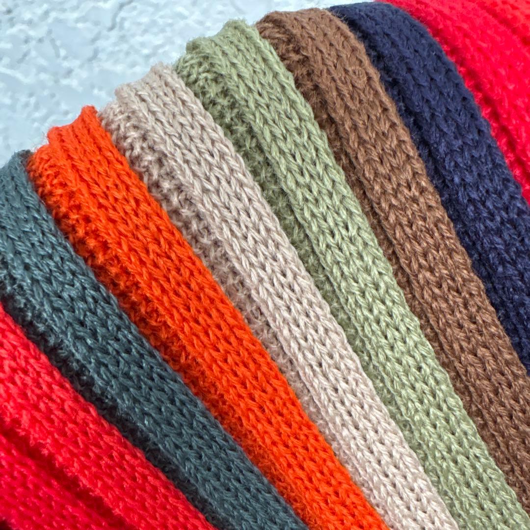 新品]Knitting Inn 松井ニット技研 毛混リブマフラー 男女兼用 - メルカリ