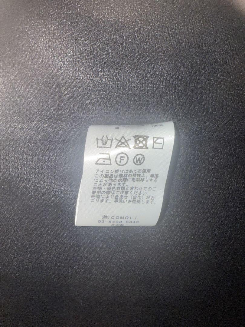 COMOLI 24SSシルクネップビエラ ローブコートZ01-04007
