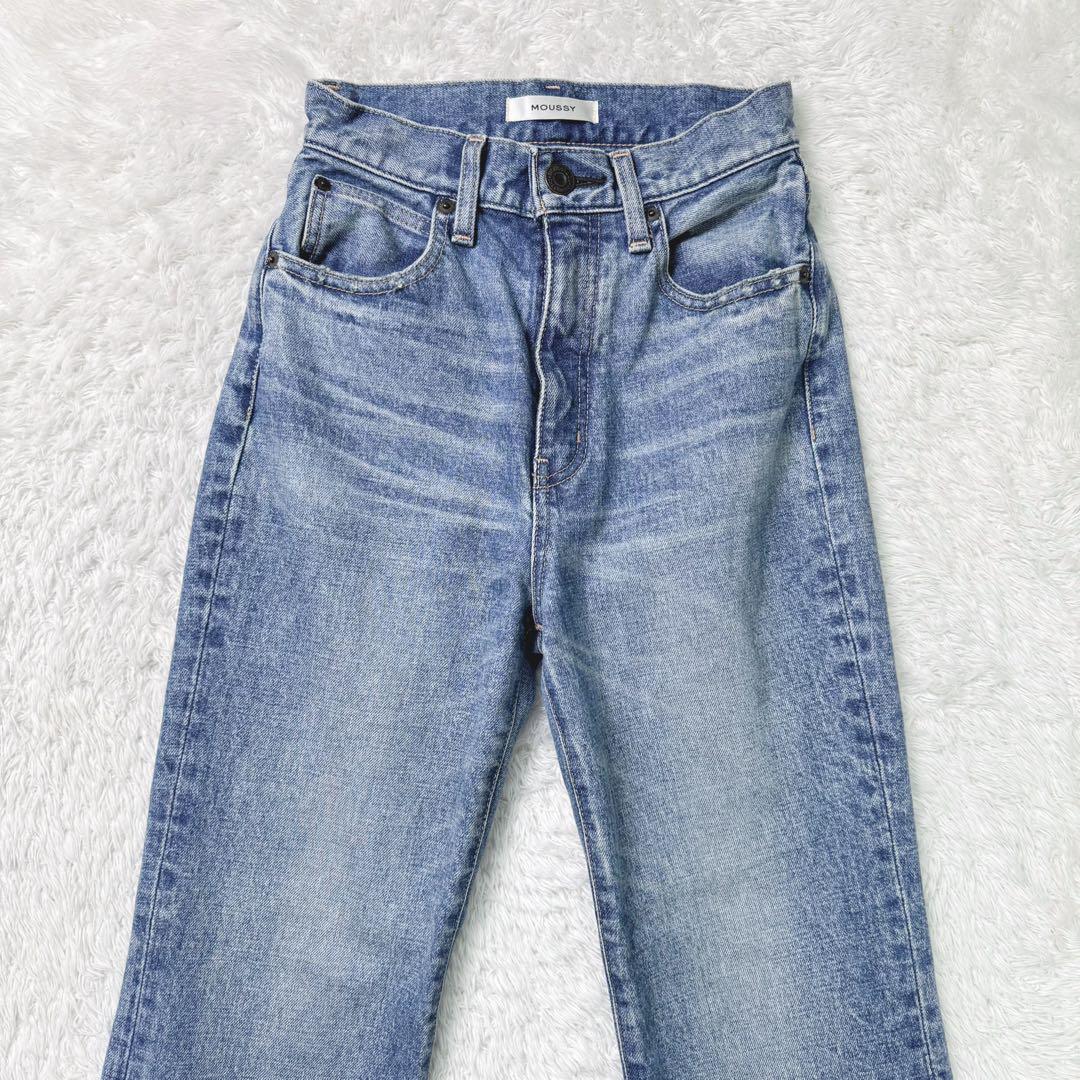 MOUSSY MVS フレア　マウジーデニムパンツ24インチ moussy - 新品 MOUSSY MVS FLARE 24 フレアデニムの通販 by