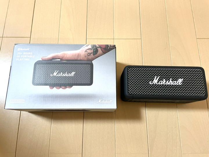 安い限定品⒭ ほぼ新品marshall emberton bluetooth スピーカー AWzNv-m86508005126 定番人気HOT