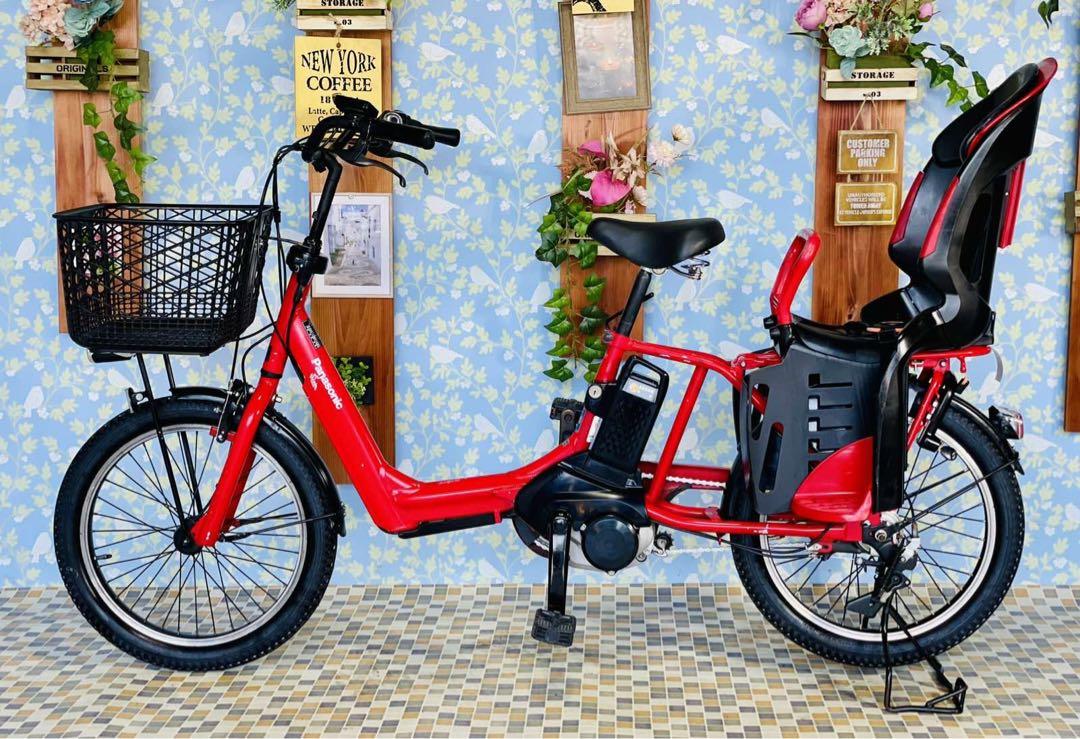 1849パナソニック3人乗り対応20インチ子供乗せ電動アシスト自転車