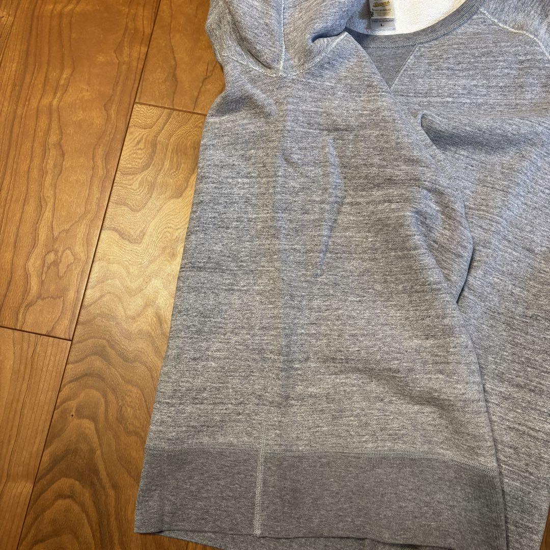 barns 吊り編み　グレー スウェット Lサイズ