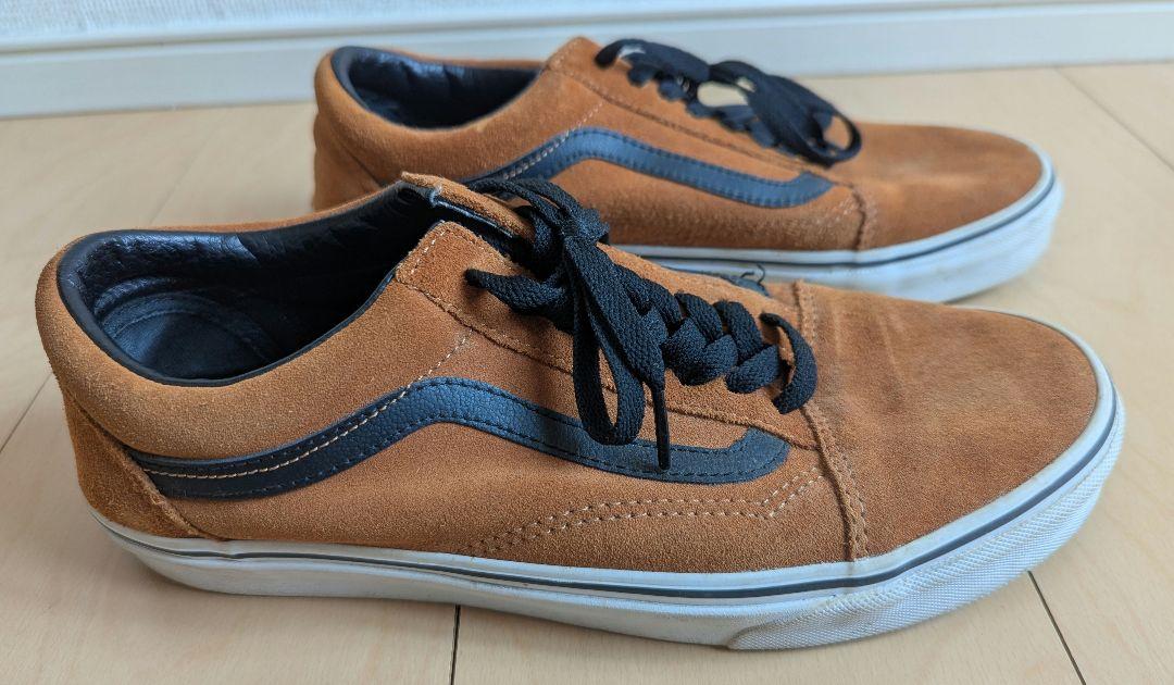 Vans ブラウン スエード ローカットスニーカー