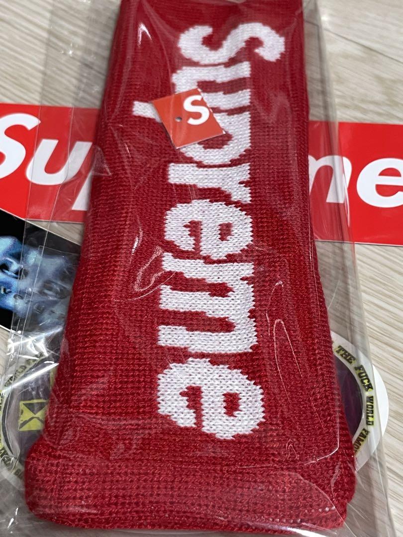 Supreme レッド ヘッドバンド NEW ERA コラボ Amazon.co.jp: シュプリーム ニューエラ Supreme x NEW ERA
