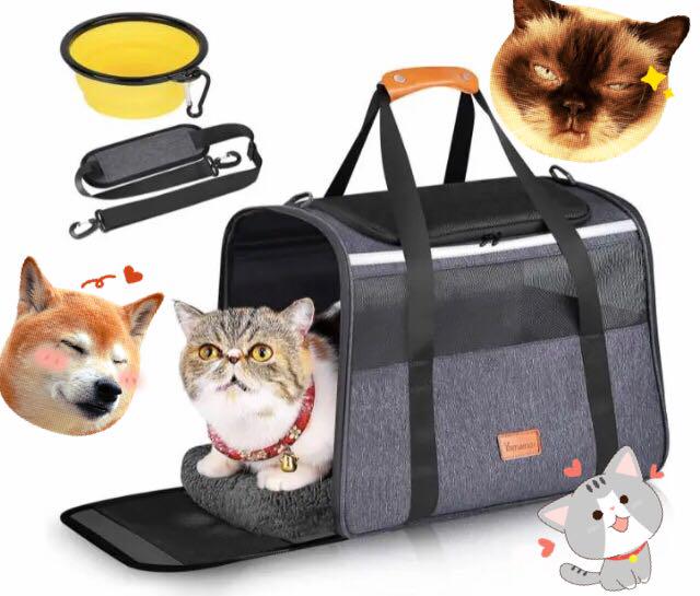 猫 キャリー いぬ　ねこ　バッグ 折りたたみ ペットキャリー 犬キャリーバッグ