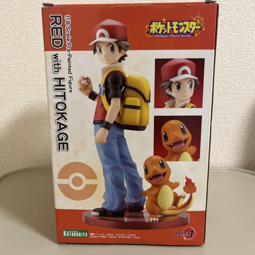 ポケットモンスター ARTFX J RED with HITOKAGE 1/8