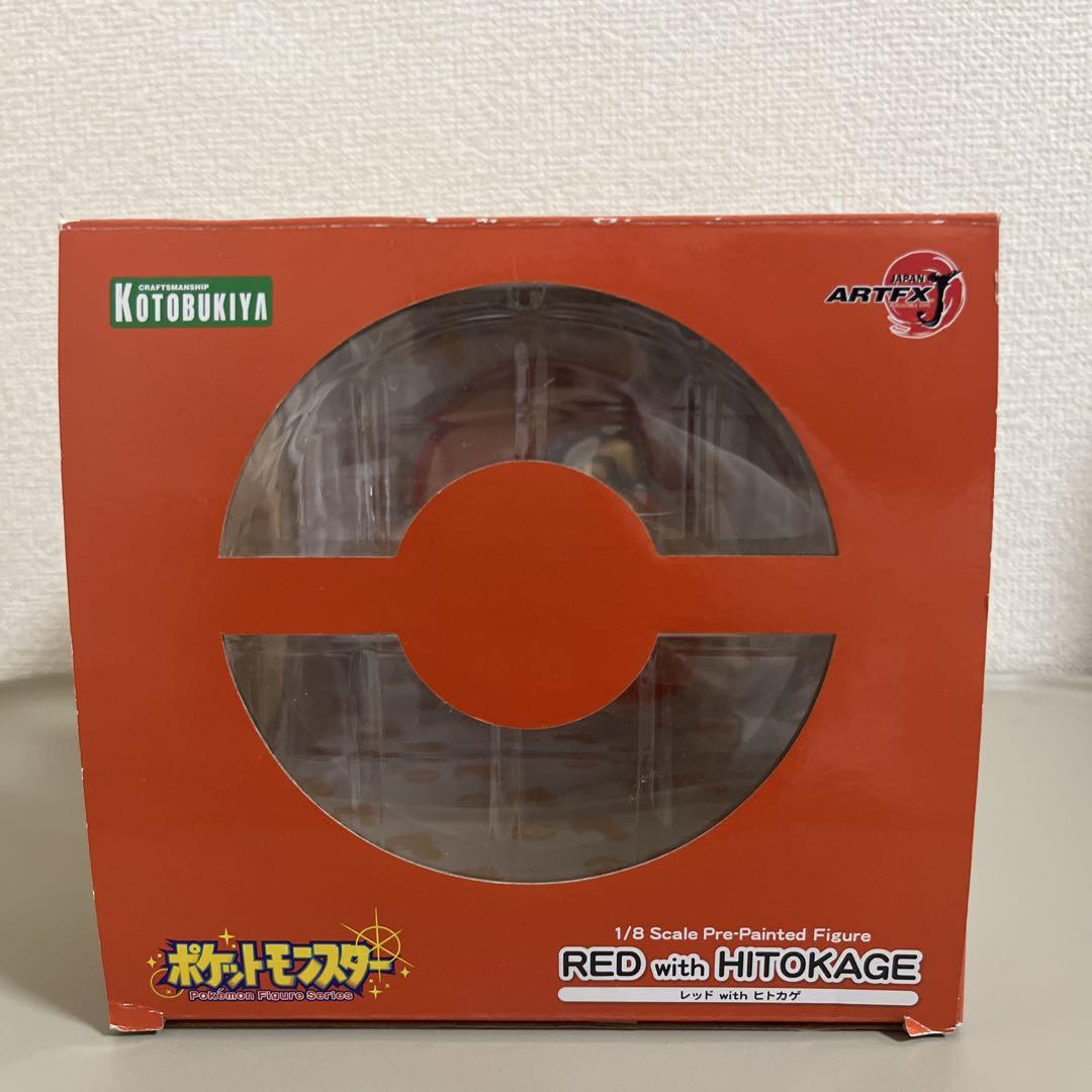 ポケットモンスター ARTFX J RED with HITOKAGE 1/8