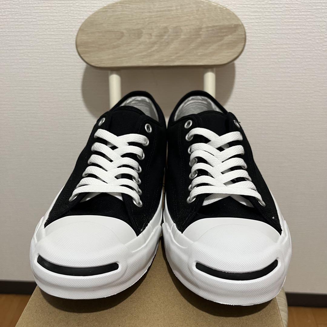新品未使用！廃盤モデルCONVERSE ジャックパーセル ブラック 27cm