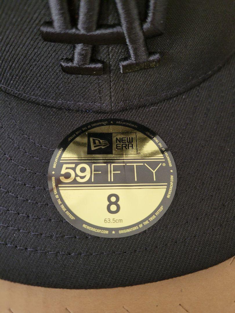 人気の春夏 59FIFTY Paper 帽子 8(63.5) LA Blackout Planes 帽子