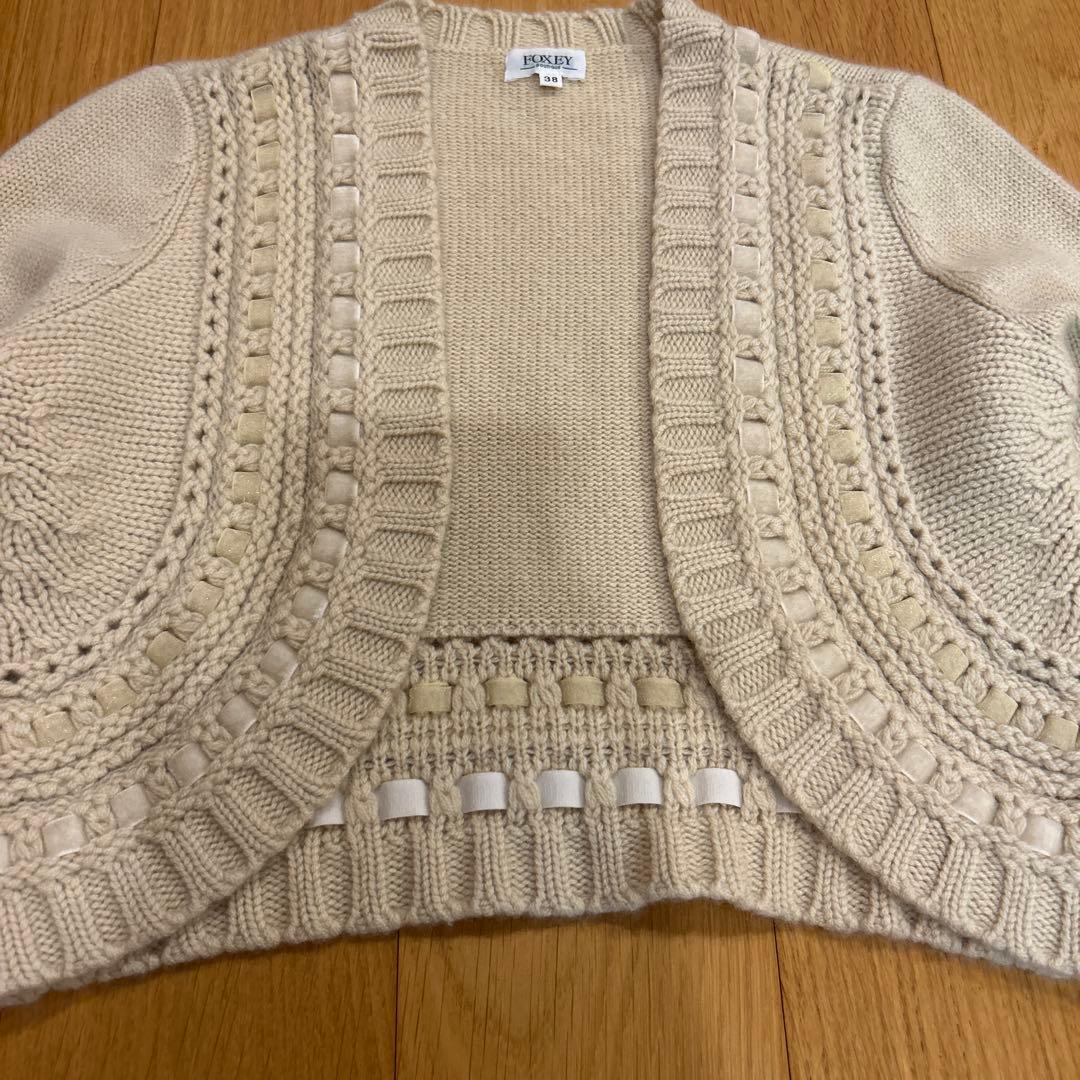 FOXEYフォクシー カーディガン 38サイズ FOXEYフォクシー カーディガン 38サイズ