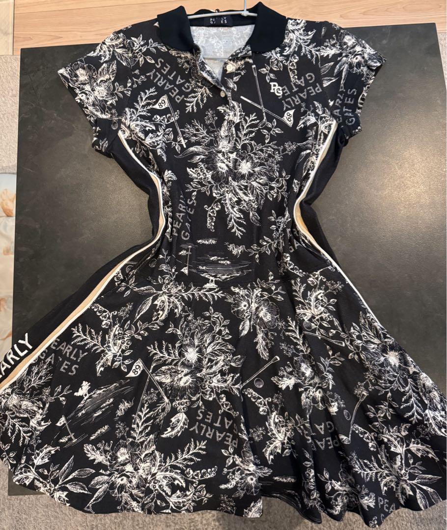 即完売品PEARLY GATES フラワープリント ワンピース♡新品未使用